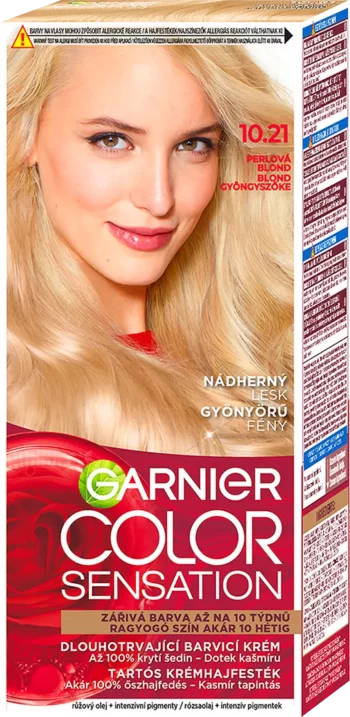 garnier color sensation 10.21