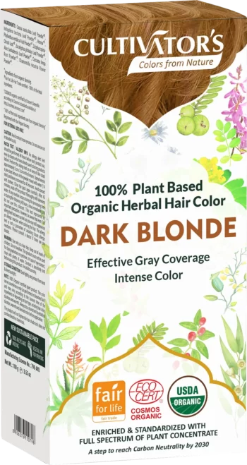 cultivators dark blonde herbal hair color