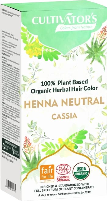 cultivators henna neutal herbal hair color