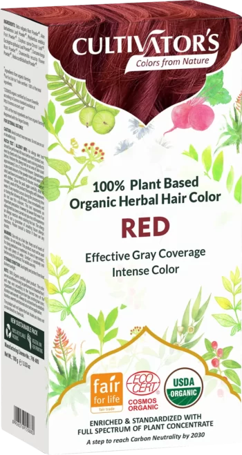 cultivators red herbal hair color
