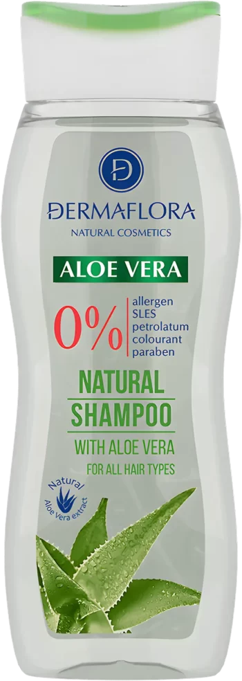 dermaflora aloe vera natural shampoo 250ml