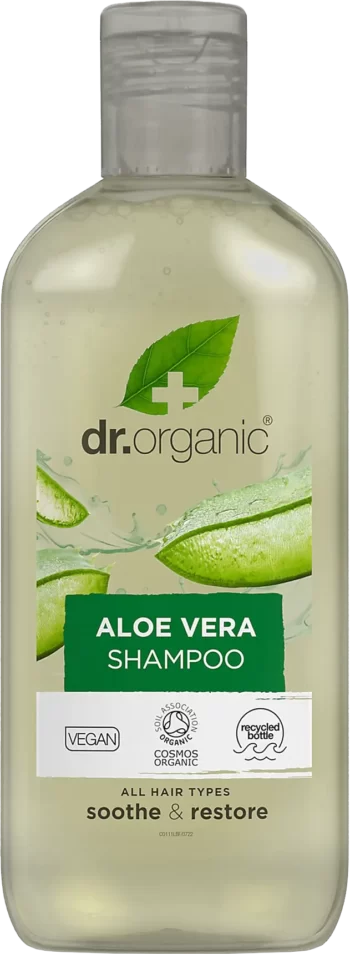 dr organic aloe vera shampoo 265ml