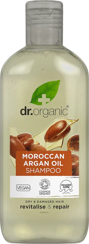dr organic moroccan argan oil shampoo 265ml