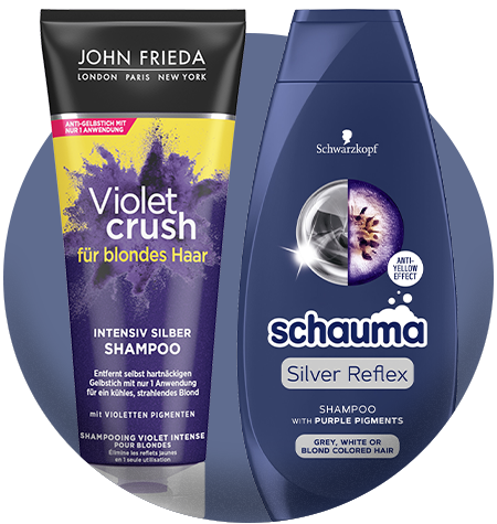 purple shampoo and treatment