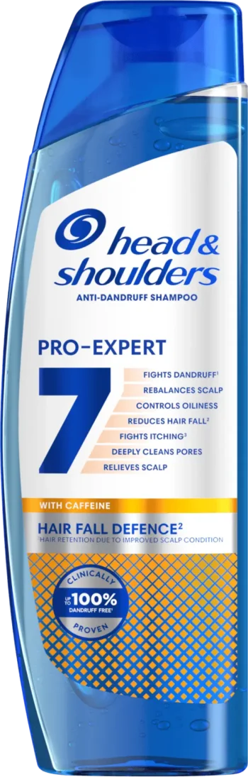 head and shoulders pro expert 7 hair fall defence shampoo 250ml