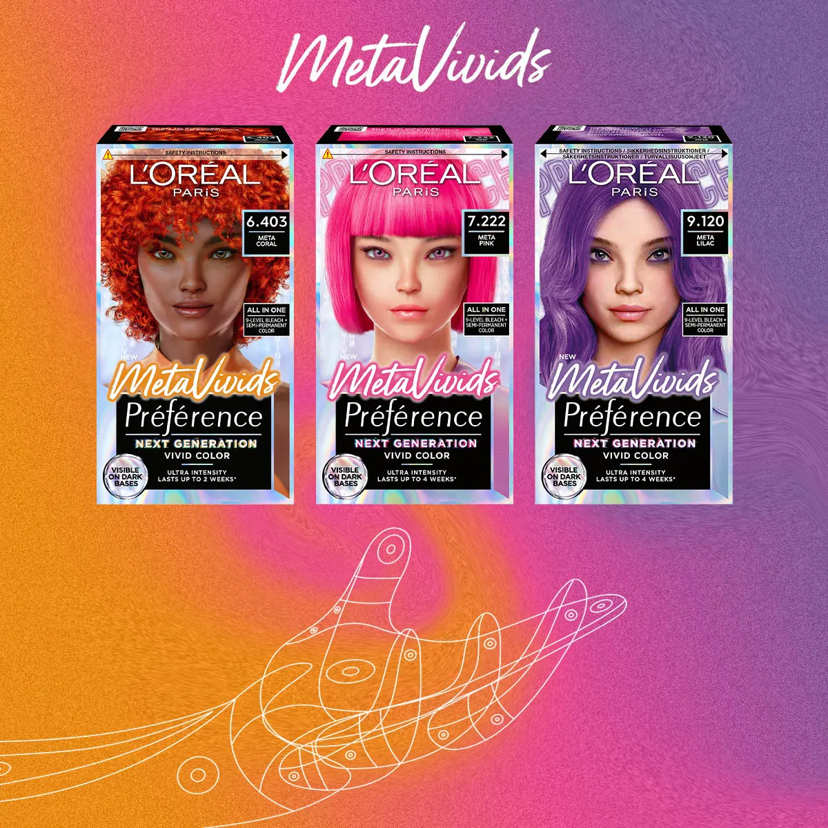 l'oreal paris preference metavivids