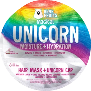 bear fruits magical unicorn hair mask cap 20ml