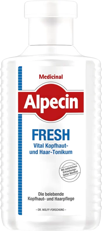 alpecin medicinal fresh vitalizing scalp hair tonic 200ml