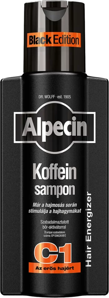 alpecin caffeine c1 black edition shampoo 250ml