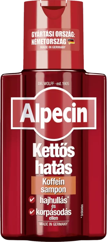 alpecin double effect caffeine shampoo 200ml