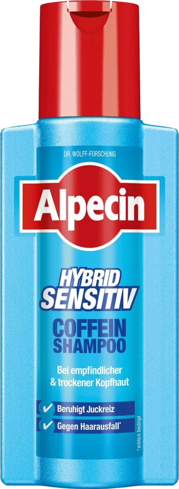 alpecin hybrid sensitive caffeine shampoo 375ml