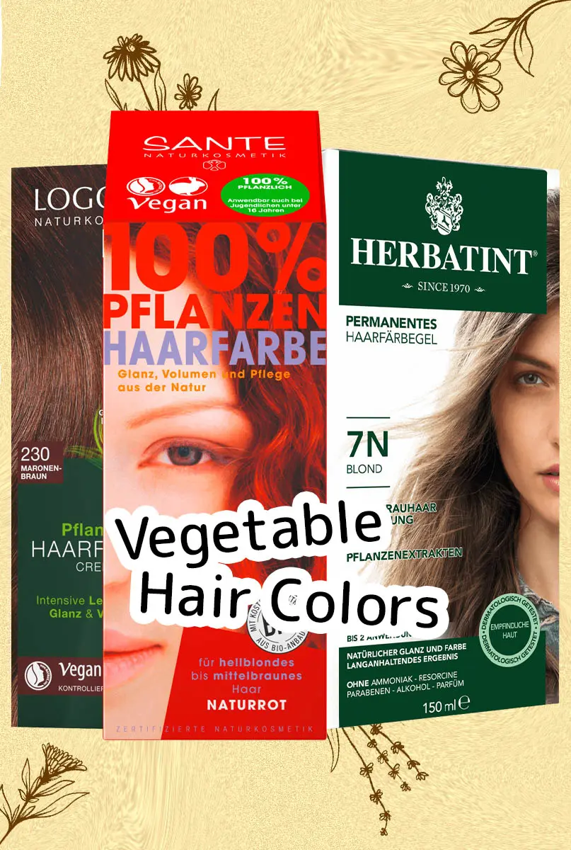 vegetable hair colors