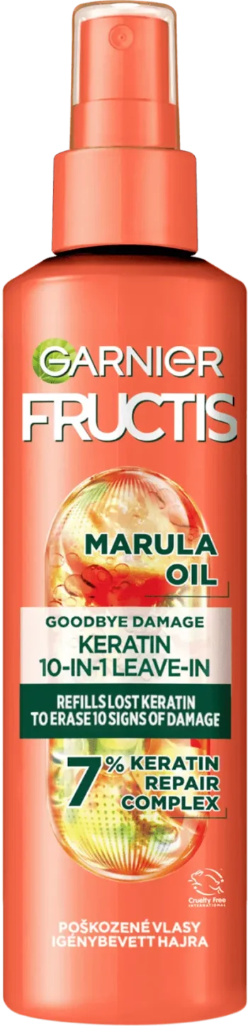 garnier fructis goodbye damage keratin 10in1 leave in spray 150ml