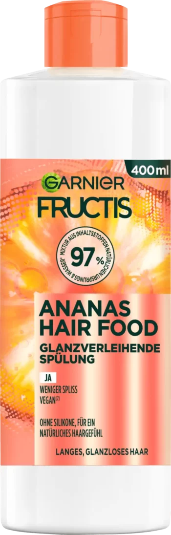 garnier fructis hair food pineapple conditioner 400ml
