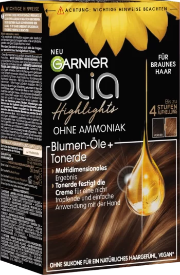 garnier olia highlights kit for brown hair