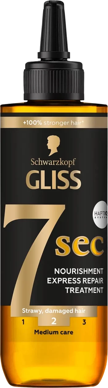 schwarzkopf gliss 7sec nourishment express repair treatment 200ml
