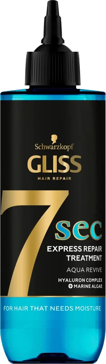 schwarzkopf gliss aqua revive 7sec express repair treatment 200ml
