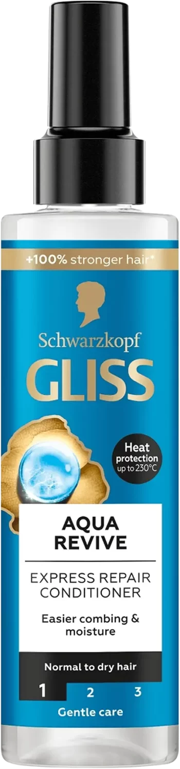 schwarzkopf gliss aqua revive express repair conditioner 200ml