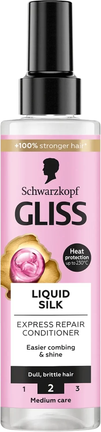 schwarzkopf gliss liquid silk express repair conditioner 200ml