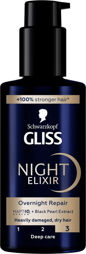schwarzkopf gliss night elixir overnight repair 100ml