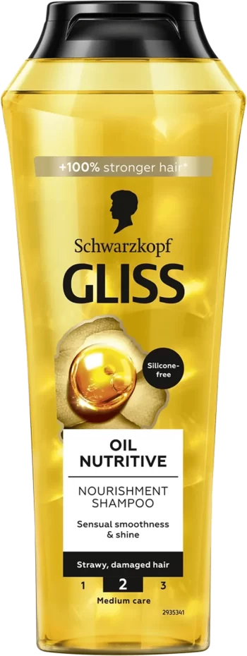 schwarzkopf gliss oil nutritive shampoo 250ml