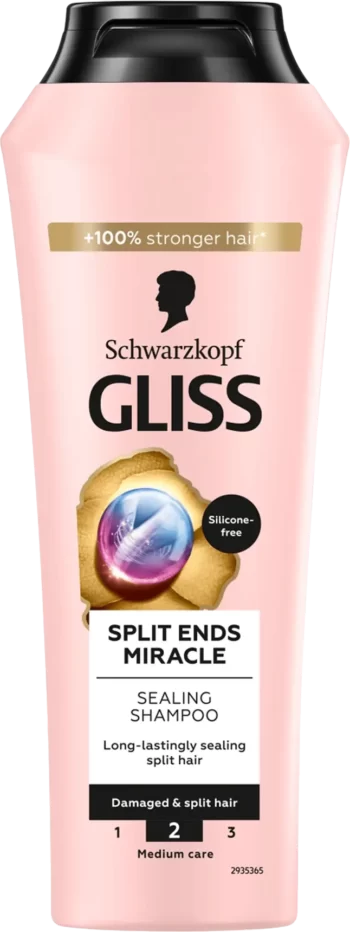 schwarzkopf gliss split ends miracle shampoo 250ml