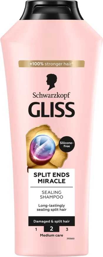 schwarzkopf gliss split ends miracle shampoo 400ml