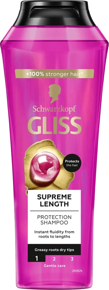 schwarzkopf gliss supreme length shampoo 250ml