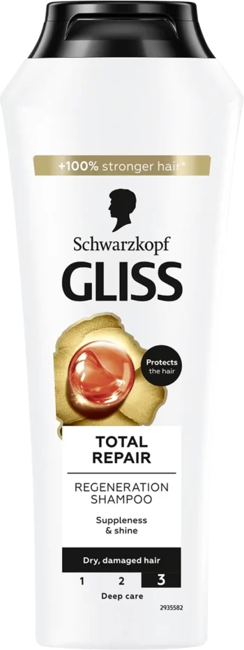 schwarzkopf gliss total repair shampoo 250ml