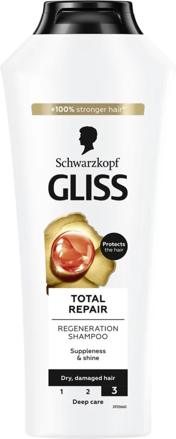 schwarzkopf gliss total repair shampoo 400ml