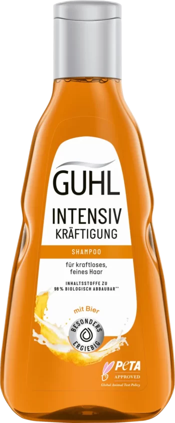 guhl intensive strengthening beer shampoo 250ml
