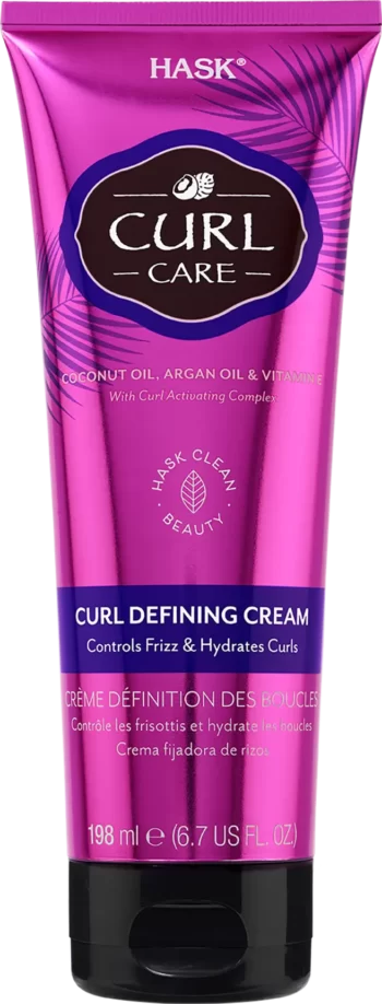 hask curl care curl defining cream 198ml