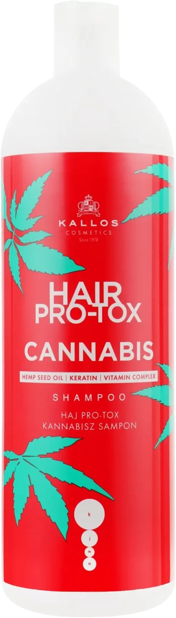 kallos hair pro tox cannabis shampoo 500ml