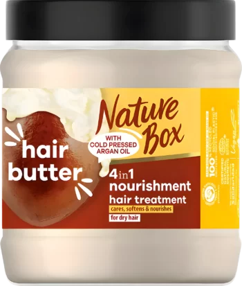 nature box hair butter argan oil 4in1 hair treatment 300ml