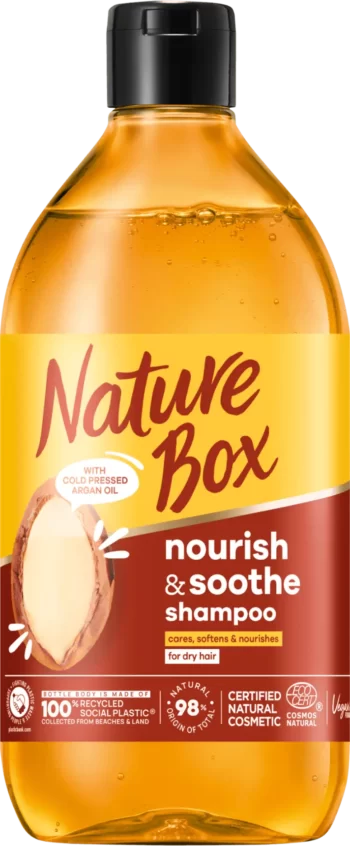nature box argan oil shampoo 385ml