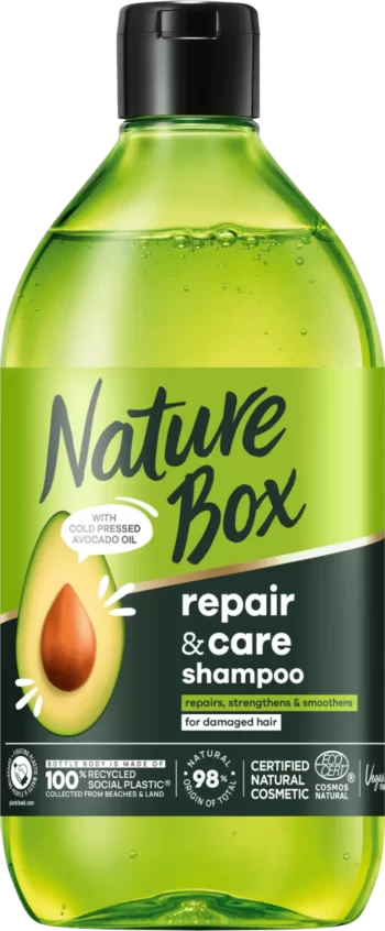 nature box avocado oil shampoo 385ml