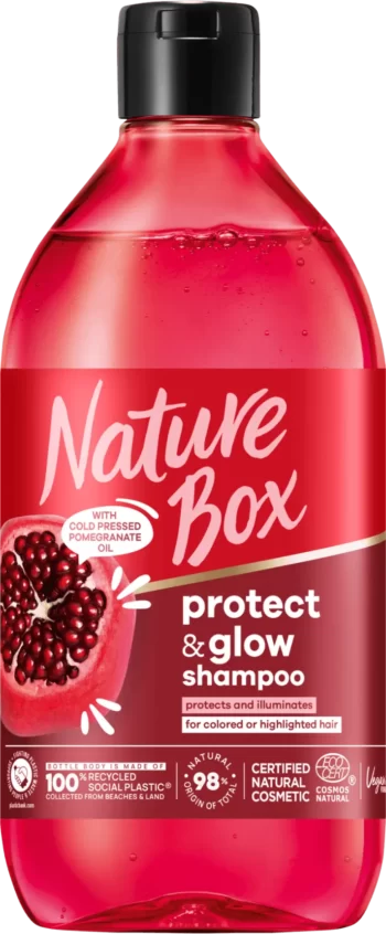 nature box pomegranate oil shampoo 385ml