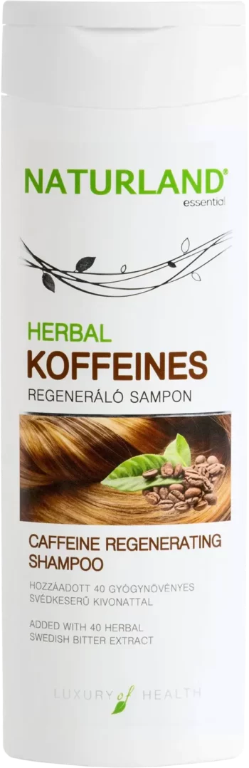 naturland herbal caffeine shampoo 200ml