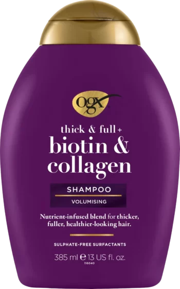 ogx biotin collagen shampoo 385ml