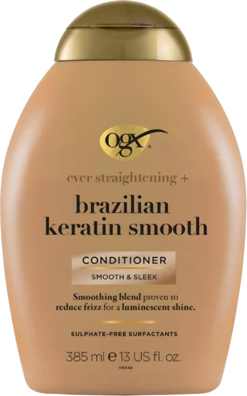 ogx brazilian keratin smooth conditioner 385ml