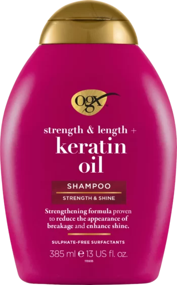 ogx keratin oil shampoo 385ml
