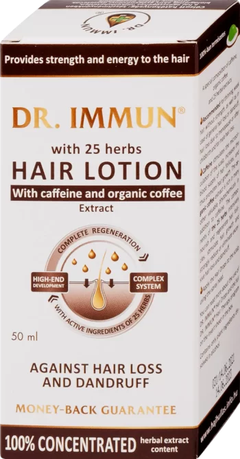 dr immun caffeine anti hair loss and anti dandruff hair lotion 50ml