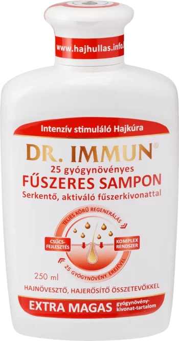 dr immun spicy anti hair loss strengthening shampoo 250ml