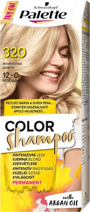 palette color shampoo 12-00 lightener care color