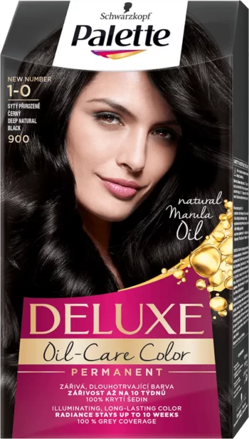palette deluxe 1-0 deep natural black permanent hair color