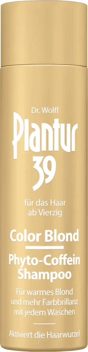 plantur 39 color blonde phyto caffeine shampoo 250ml