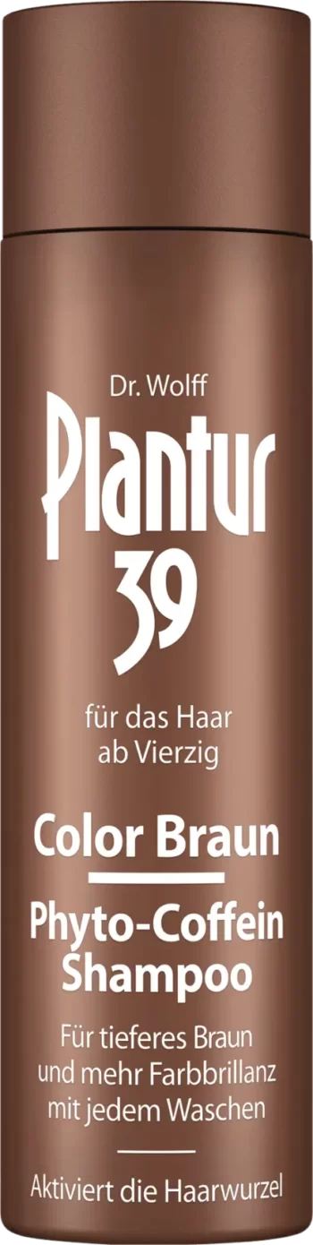 plantur 39 color brown phyto caffeine shampoo 250ml