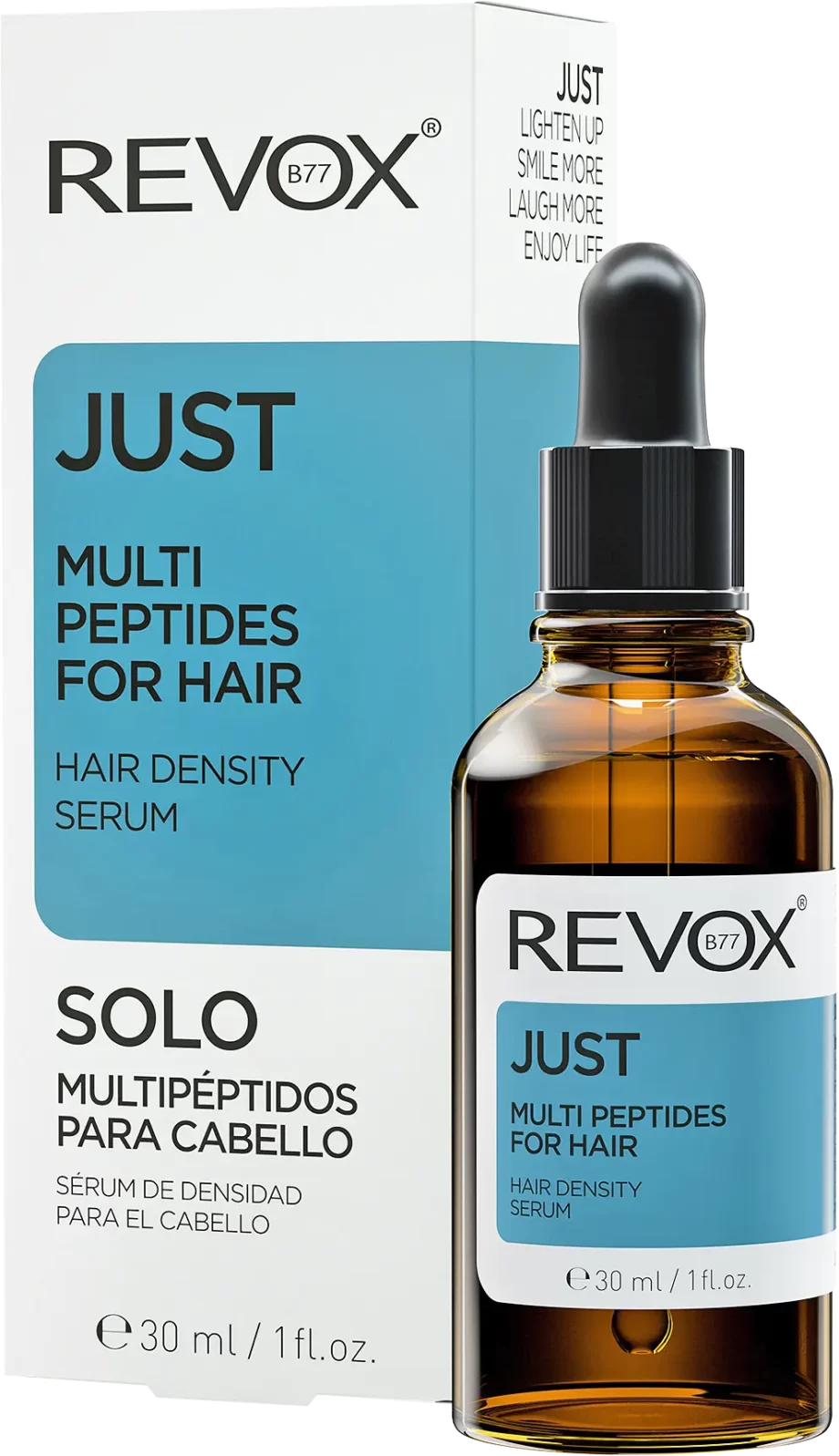 revox b77 just multi peptides hair density serum 30ml