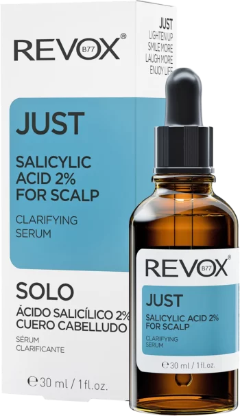revox b77 just salicylic acid 2% for scalp clarifying serum 30ml