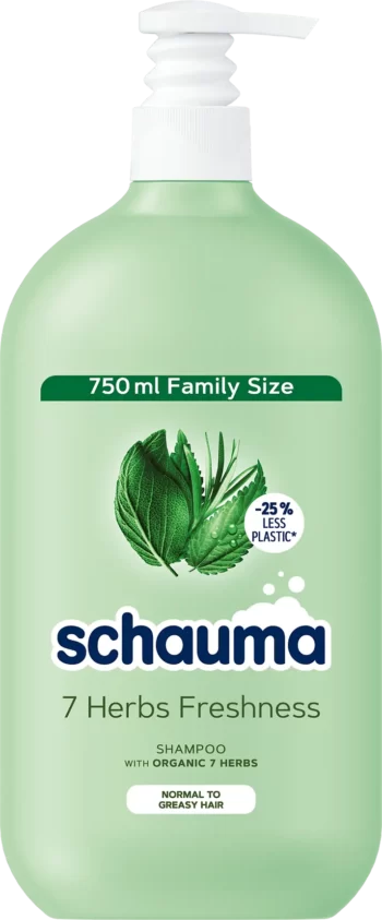 schauma 7 herbs freshness shampoo 750ml